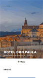 Mobile Screenshot of hoteldonpaula.com